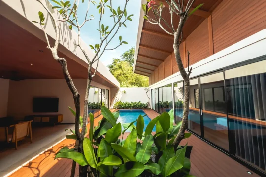 Private Pool View - Private Villa Jimbaran for rent