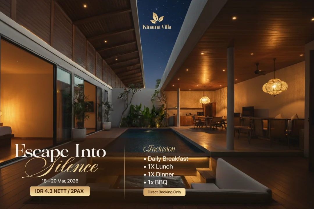 Nyepi Day Package | Kinama Villa for Rent in Jimbaran